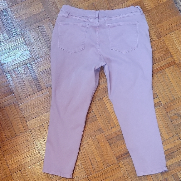 A.N.A. Women's High Rise Ankle Skinny Muted Lavender Jeans Size 14P - Picture 9 of 9